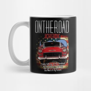 Jack Kerouac On The Road Design Mug